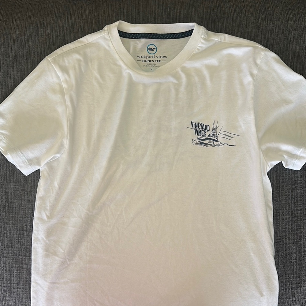 Vineyard Vines White Short Sleeve Tee